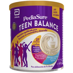 Pediasure Teen Balance de 11 a 16 anos Baunilha 400 gr