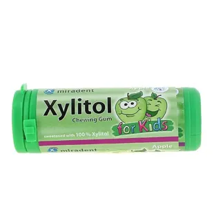 Miradent Chewing-Gum pour Enfants Pomme 30 Unités