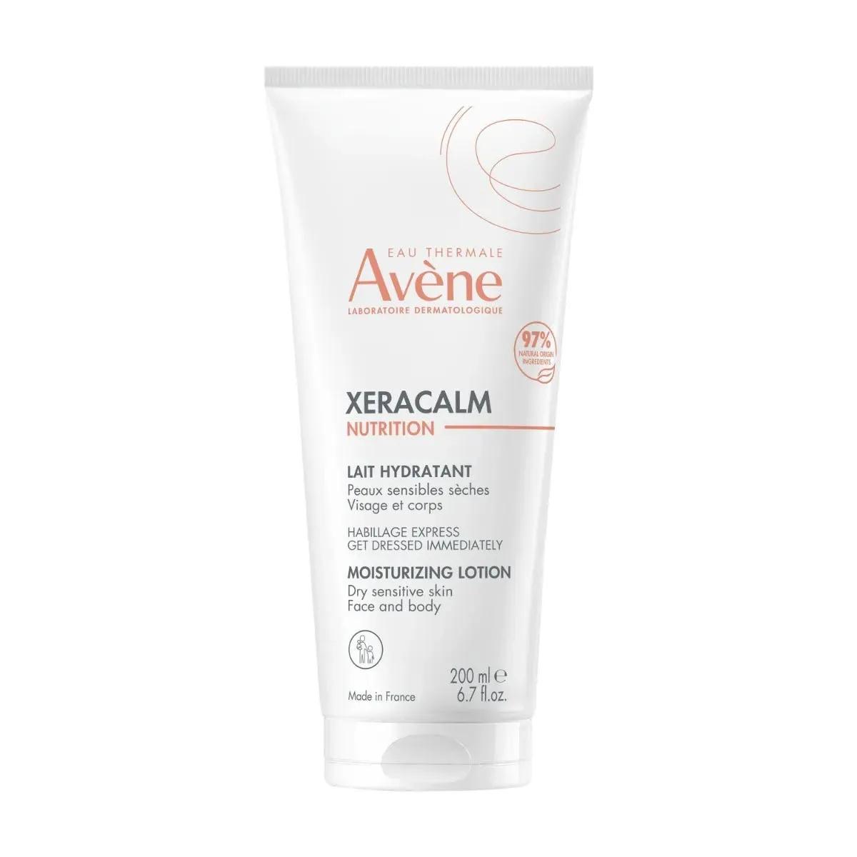 Avéne Xeracalm Nutrition Latte Idratante Viso e Corpo per Pelli Secche e Sensibili 200 ml