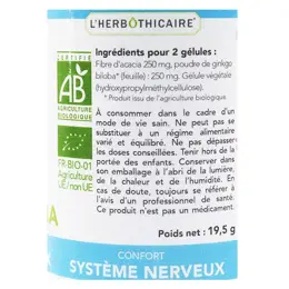 L'Herbôthicaire Ginkgo Biloba Bio 60 gélules