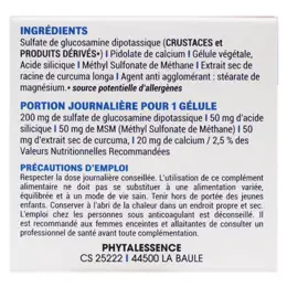 Phytalessence Glucosamine Calcium Silice 30 gélules