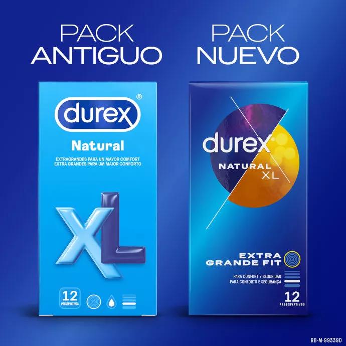 Durex Preservativo Natural Xl 12 Uds Atida 6008