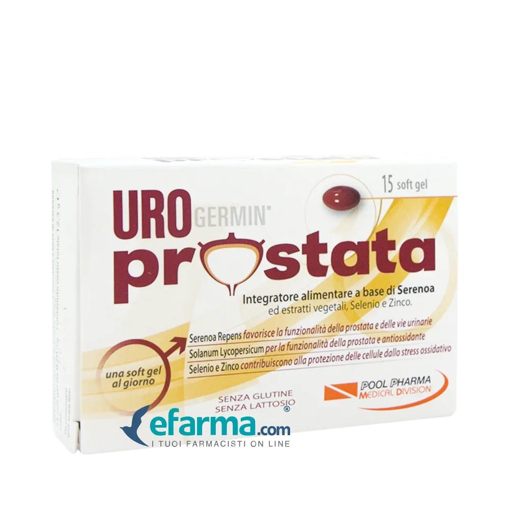 Urogermin Prostata Integratore Benessere Urinario 15 Capsule Softgel