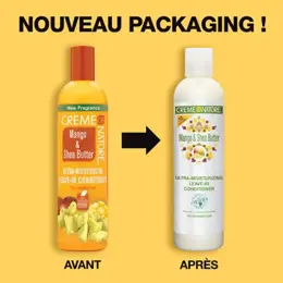 Creme of Nature, CNI, Soin sans rinçage ultra-hydratant à la mangue, 250ml