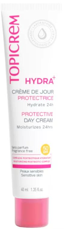 Topicrem Hydra+ Crema Protectora de Día SPF50 40 ml