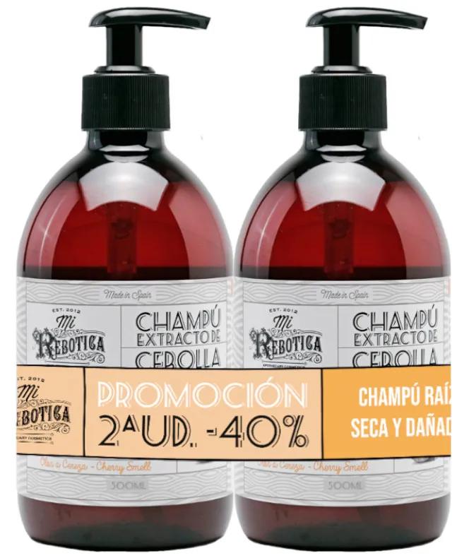 Mi Rebotica Shampoing ultra-doux à l&#39;extrait d&#39;oignon 2x500 ml