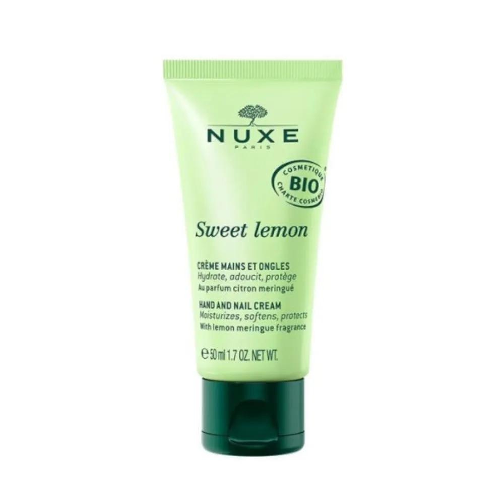 Nuxe Sweet Lemon Bio Crema Mani e Unghie Idratante e Protettiva 50 ml