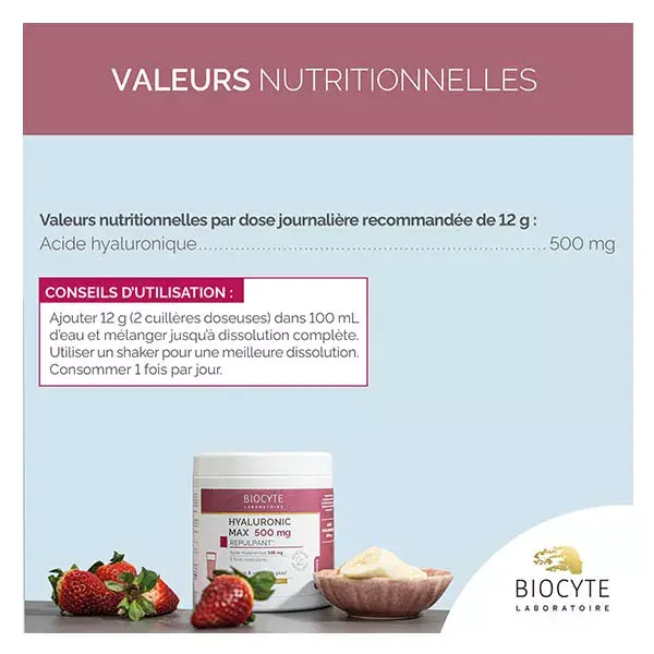 Biocyte Smoothie Hyaluronic Max 280g