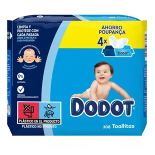Toalhitas Dodot Recarga 4x52 unidades