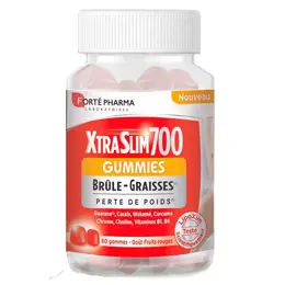 Forté Pharma Xtraslim 700 Gummies Minceur Brûle Graisses Perte de Poids 1 mois