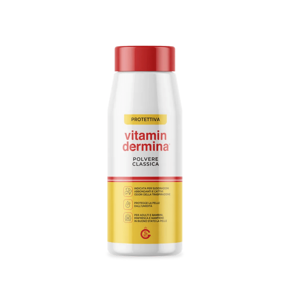 Vitamindermina Polvere Assorbente Protettiva Deodorante 100 g