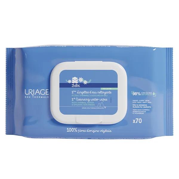 Uriage 1st Thermal Water Baby Wipes x 70 