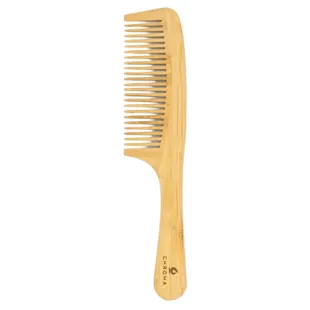 Chroma Bamboo Detangling Comb with Handle