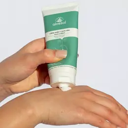 Aloesol Crème Mains Nourrissante à l'Aloe Vera Bio 100ml