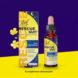 RESCUE NUIT® Compte-gouttes  - 10 ml