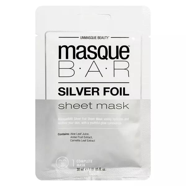 BAR. Mascarilla Hoja de Plata 1 unidad