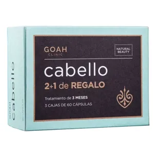 Goah Clinic Cabello Tratamiento 3 Meses 2+1 REGALO