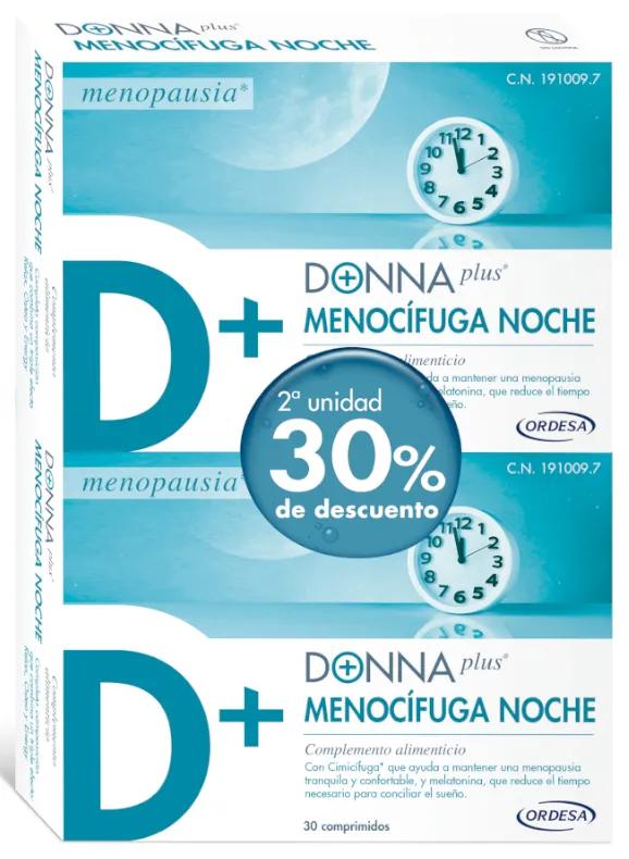 DONNAplus Menocifuga Night 2x30 Tabletten (2. Einheit 30% Rabatt)