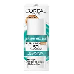 L'Oréal Paris Fluide Anti-UV SPF 50 - Teinte Medium