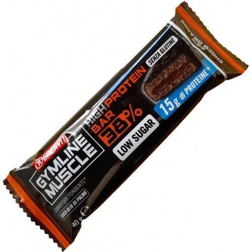 Enervit Gymline High Protein Barretta Proteica 38% Gusto Cioccolato e Arancia 1 Barretta da 55 gr