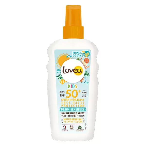 Lovea Solaire Kids Spray Hydratant Monoï de Tahiti SPF50+ 150ml
