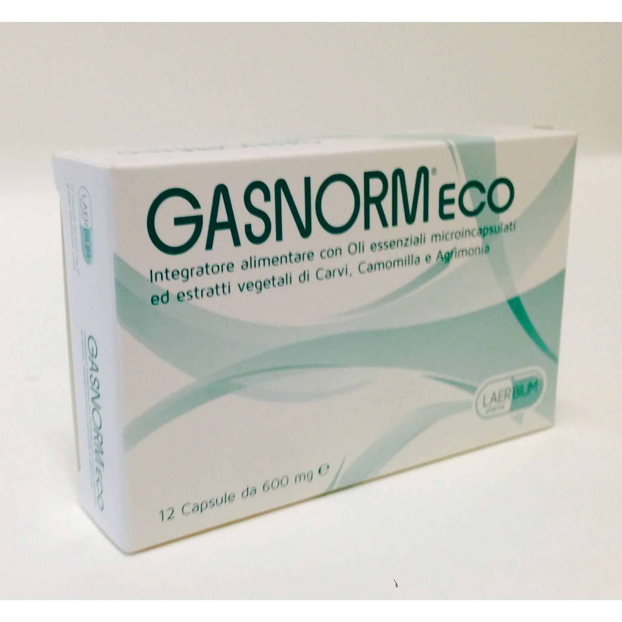 Gasnorm Eco Integratore 12 Capsule