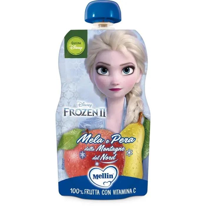 Mellin Pouch Merenda Disney Frozen Mela Pera 110G