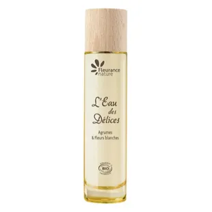 Fleurance Nature - Fragranza biologica agli agrumi e all'acqua di fiori bianchi - Flaconi spray da 50 ml