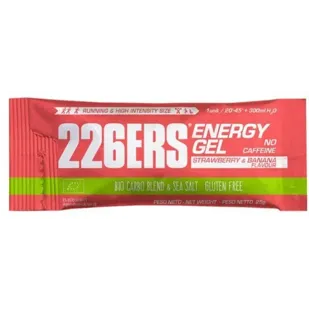 226ERS Gel Energétique Bio Sans Caféine Fraise et Banane Stick 25 gr