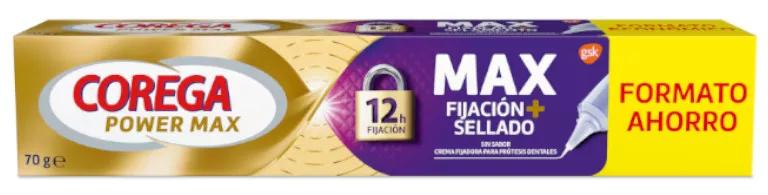 Corega Power Max Fissazione+Sigillatura Senza Gusto 70 gr