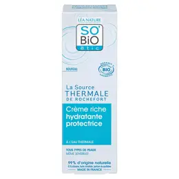 So'Bio Étic Eau Thermale de Rochefort Crème Riche Hydratante Protectrice Bio 50ml