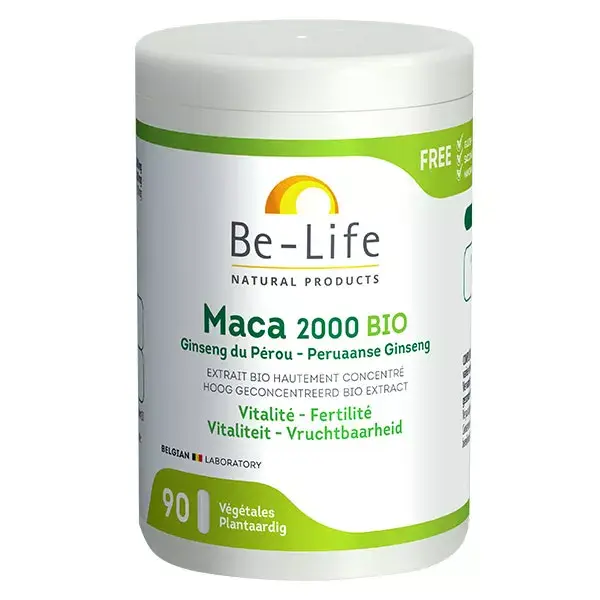 Be-Life Maca 2000 Bio 90 gélules