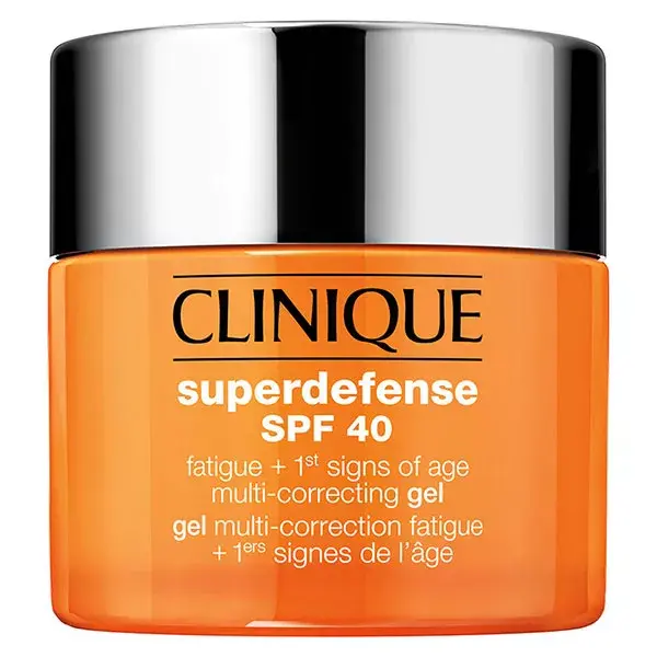 Clinique Superdefense SPF40 Multi-Correction Gel Fatigue 1st Signs of Aging 50ml