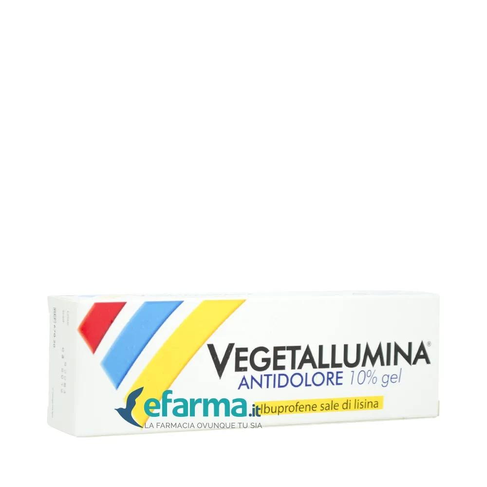 Vegetallumina Antidolore Gel 10% Ibuprofene sale di Lisina 50g