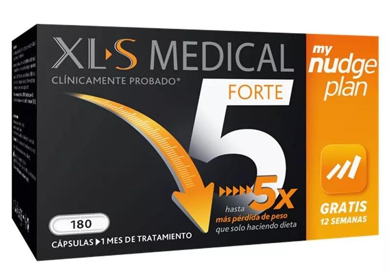 XLS Medical Forte 5 Captagrasas 180 Cápsulas