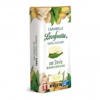 Pastiglie Leone Caramelle LeonSnella Stevia Zenzero 30 g