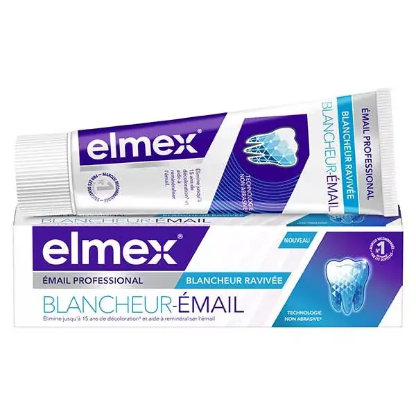 Elmex - Dentifrice Blancheur Email Professional 75ml