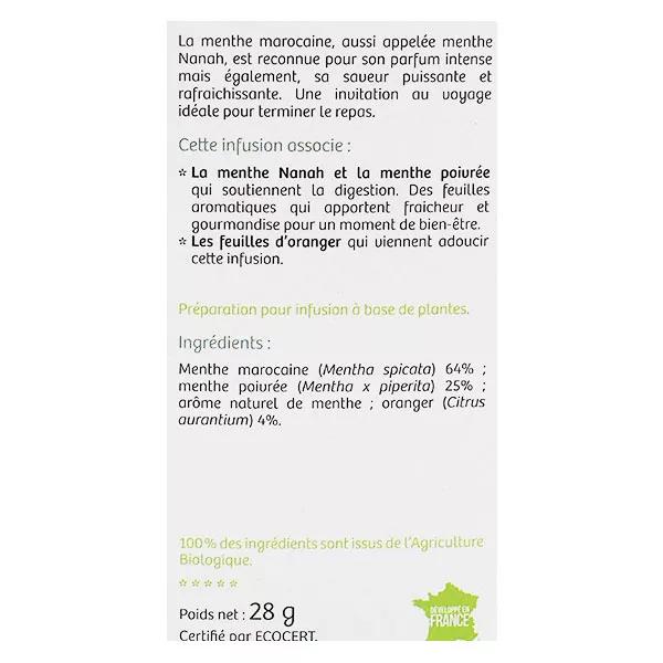 Vitavea - BioNutrisanté - Infusión para después de las comidas con menta Nanah - 20 sobres