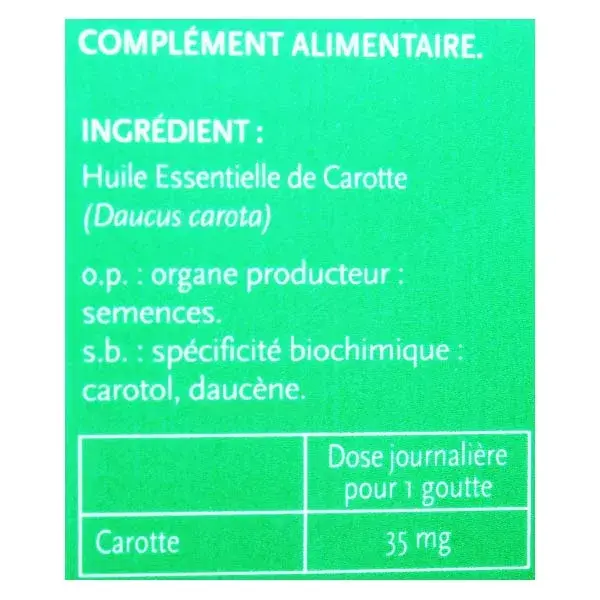 Semilla de zanahoria Phytosun Aroms aceite esencial 5ml