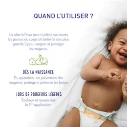 Poupina Soins Bébé Phytoplast Pâte à l'Eau Anti Rougeurs du Siège Bio 65g