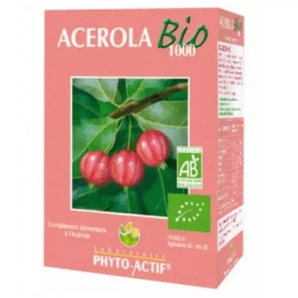 Phytoactif Acérola 1000 Bio 24 Compresse