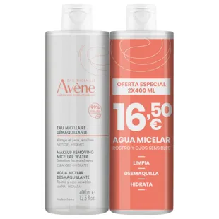Avène Mizellen-Reinigungswasser 2x400 ml