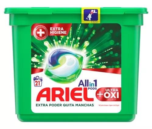 Ariel Pods All in 1 Efeito Ultra Oxi 21 Lavagens