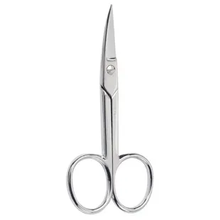 Beter Tesoura de manicure curvada cromada 9 cm