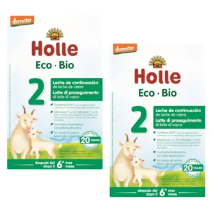 Holle Eco-Bio Goat Follow-On Milk +6m 2x400 gr