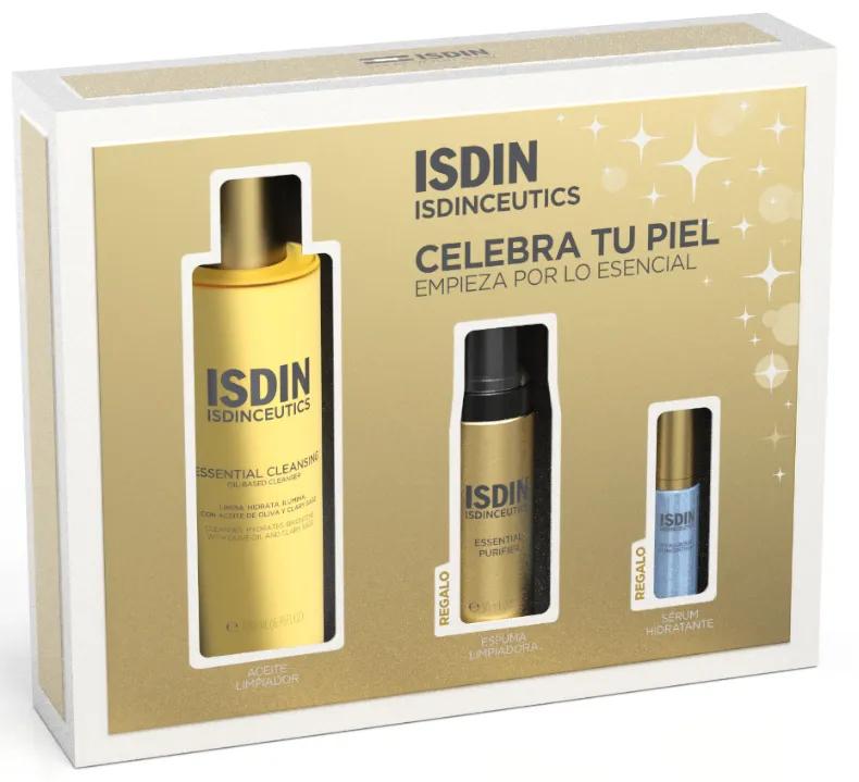Isdin Essential Cleansing 200 ml + Essential Purifier 30 ml + Hyaluronkonzentrat 5 ml