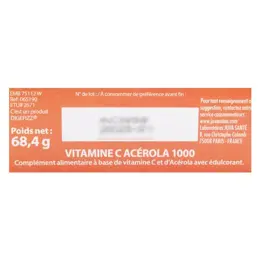 Juvamine Vitamine C Acérola 1000 30 comprimés à croquer