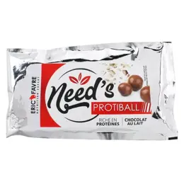 Eric Favre Need's Protiball Chcocolat au Lait 38g