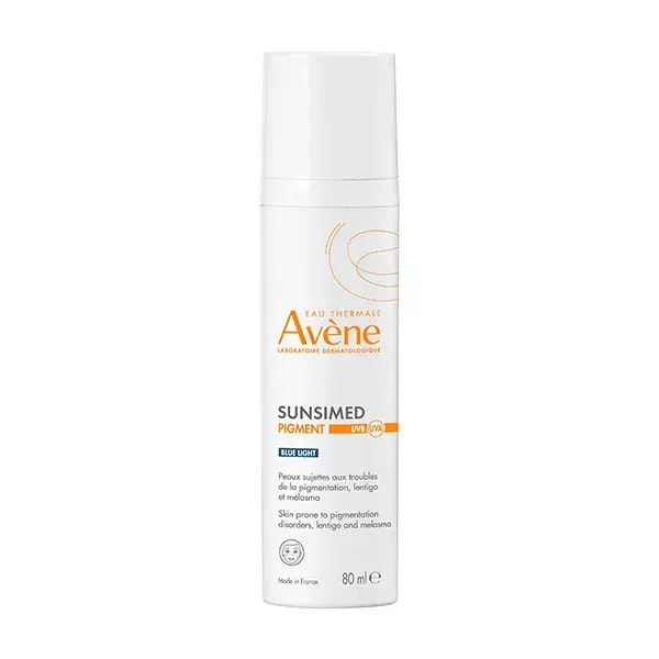 Avene Solaires Sunsimed Pigment UVB UVA Lumière Bleue DM 80ml