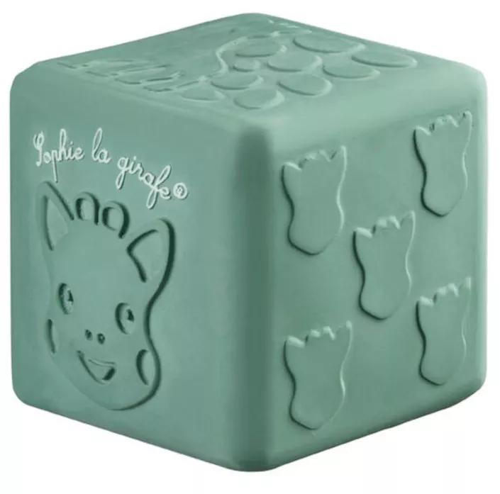 Sophie la girafe Tacto: Cubo de Texturas 100% Hevea +3m